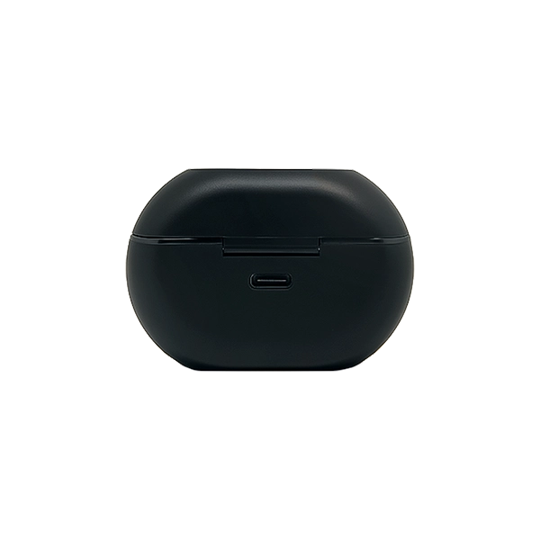 Tampak belakang case pengisi daya Digital Alliance Airtune warna hitam