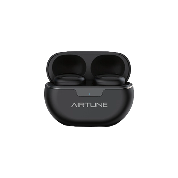 Tampak depan earbuds Digital Alliance Airtune warna hitam