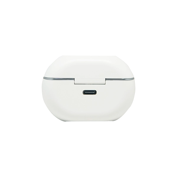 Tampak belakang case pengisi daya Digital Alliance Airtune warna putih